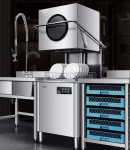 Máy rửa chén công nghiệp cho khách sạn: Tiêu chuẩn, công suất và cách lựa chọn năm 2025