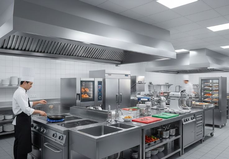 10 thiết bị bếp không thể thiếu trong khách sạn 3–5 sao năm 2025