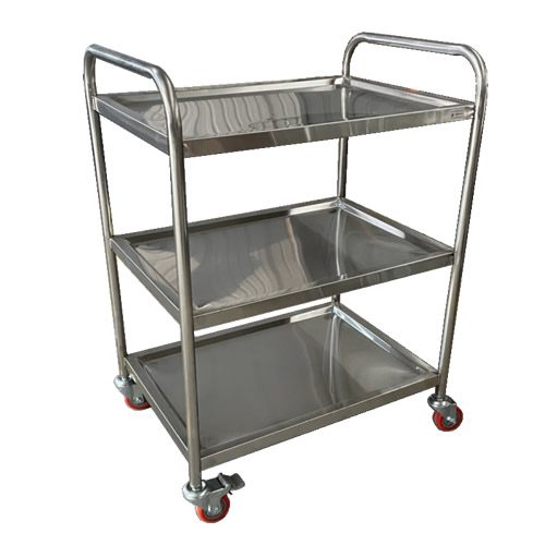 Xe đẩy inox trong bếp khách sạn – Phân loại và ứng dụng thực tế 2026