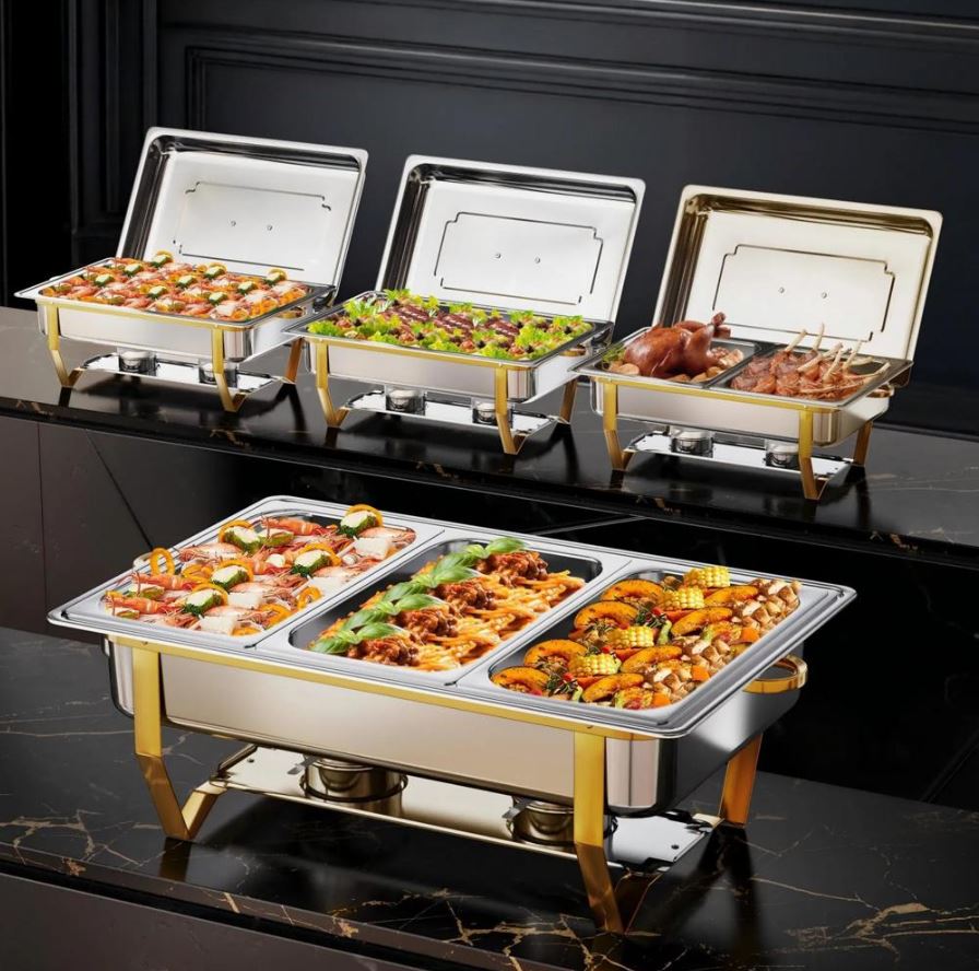 Nồi Hâm Buffet Inox Cao Cấp Cho Nhà Hàng, Khách Sạn