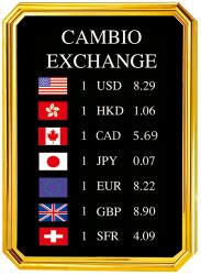 Biển báo tỷ giá P-26