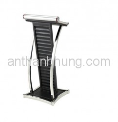 Bục phát biểu gỗ bọc da T-52