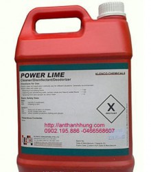 Dung dịch làm sạch khử trùng mùi chanh Power Lime